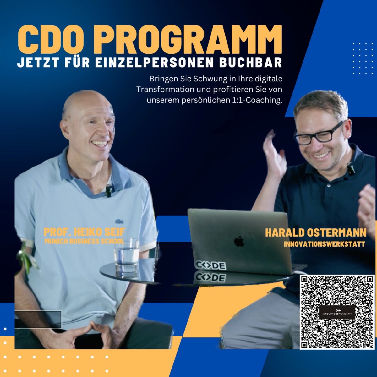 CDO-Programm – jetzt auch als Einzelperson buchbar
