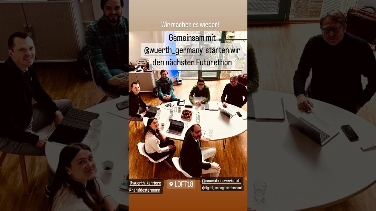 Wir machen es wieder und starten mit Würth den nächsten Futurethon