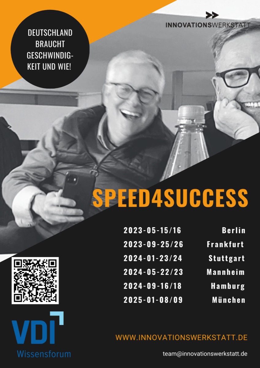 Möchten Sie lernen, wie Sie Innovationsprozesse beschleunigen und schnellere Ergebnisse erzielen?
