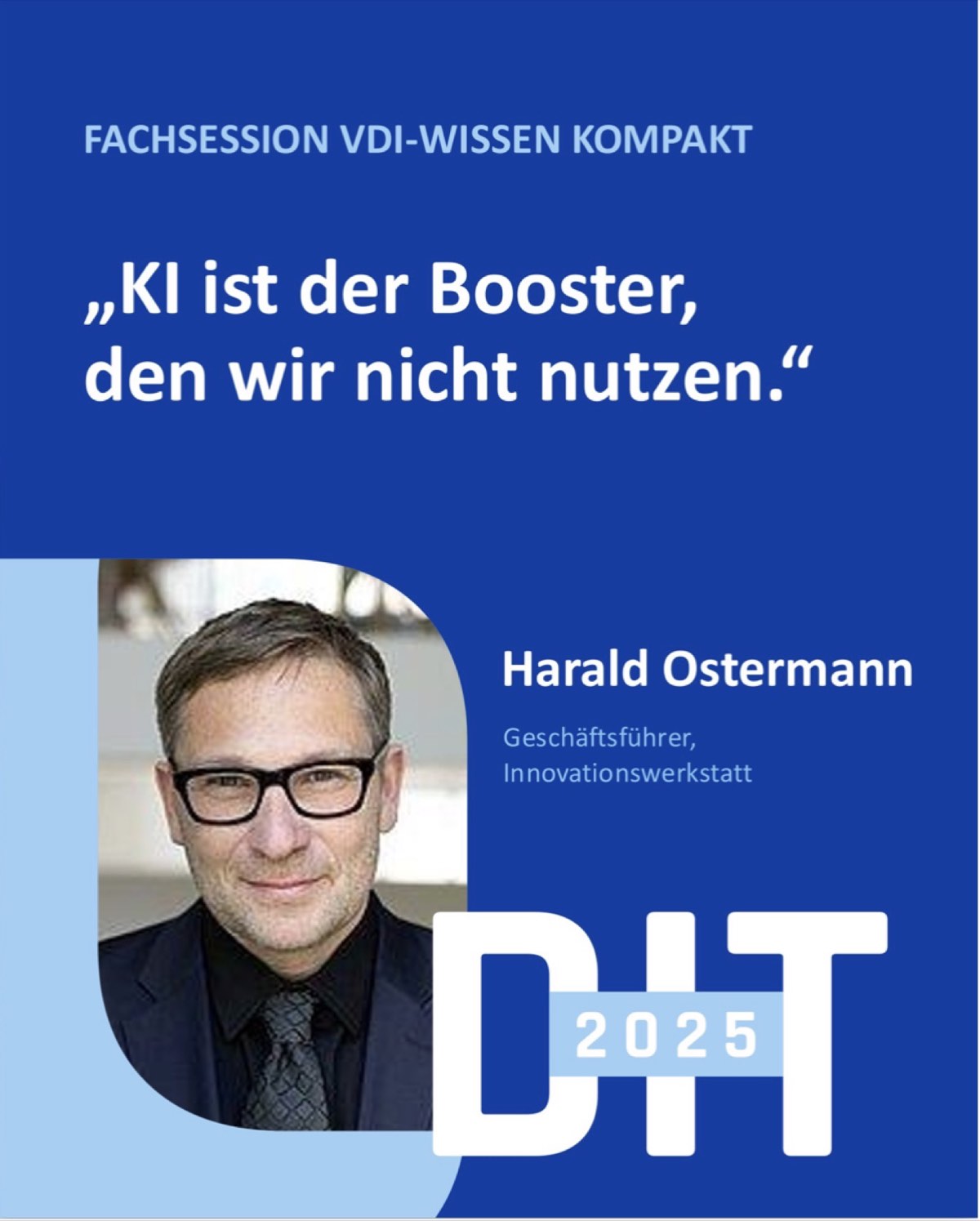 Vortrag beim Deutschen Ingenieurtag in Düsseldorf