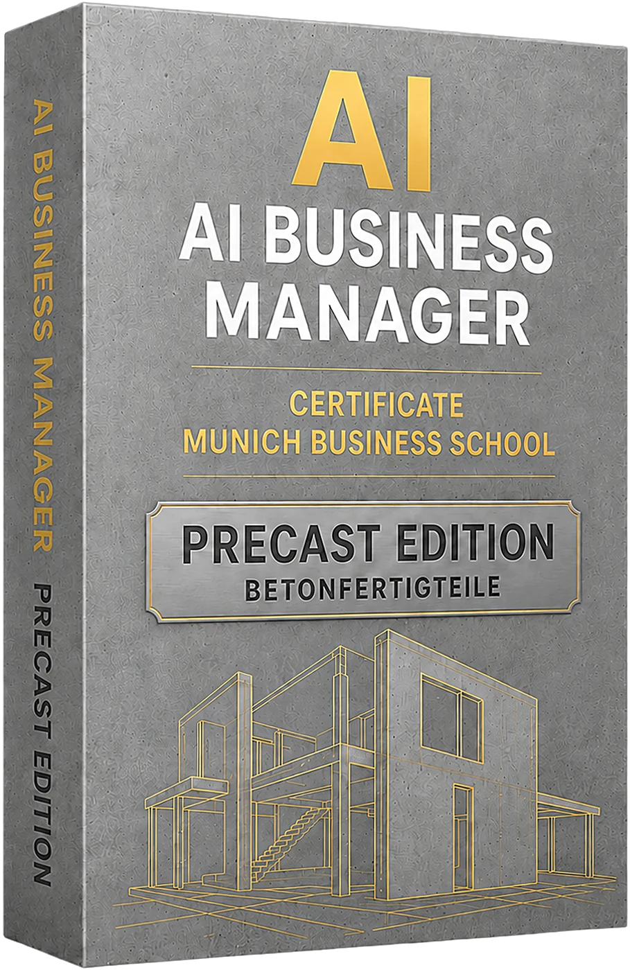 AI Business Manager Certificate — Precast Concrete Edition, Program Director Dr. Ulrich Lotz, Managing Director, Fachverband Beton- und Fertigteilwerke Baden-Württemberg